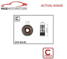 V-RIBBED BELT TENSIONER PULLEY