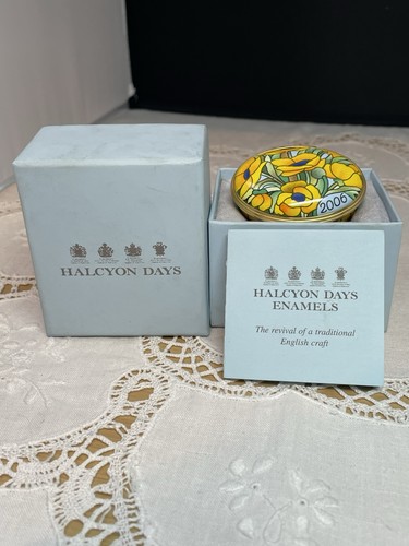 2006 halcyon days enamel - 2006, box