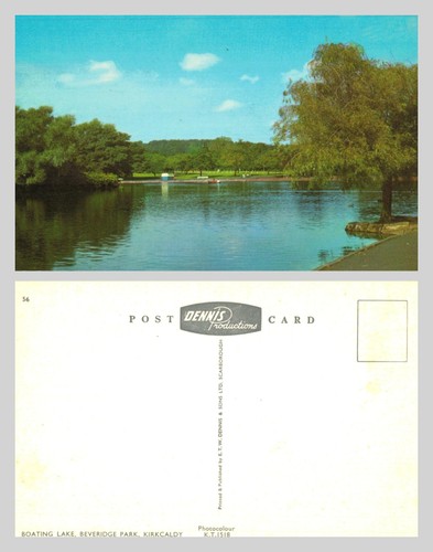 Vintage postcard boating - postcard,