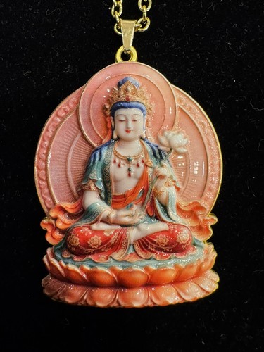 Blessed buddha pendant with - buddha,
