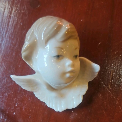 Lladro angel head - lladro, angel's