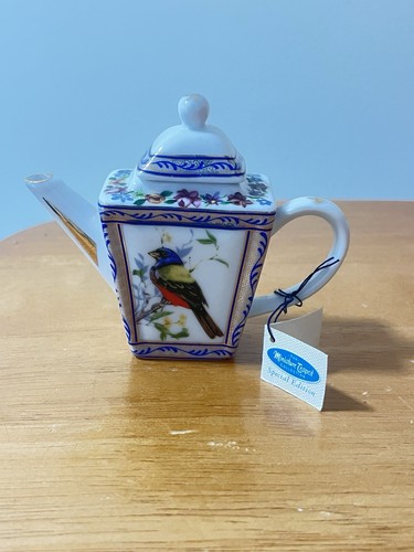 Miniature porcelain tea - tea, pot