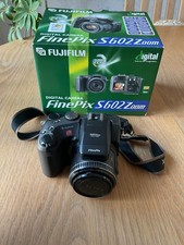 Fujifilm FinePix S602Z Zoom Camera Black with 1GB compact flash card