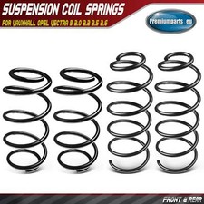 4x Coil Springs Front Rear