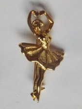 QUALITY GOLD TONE BALLERINA