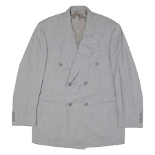 CERRUTI Mens Blazer Jacket Grey Wool L