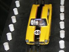 DIGITAL SCALEXTRIC C3502 LOTUS CORTINA MK1 # 46 DAN COX HTCC WINNER CASE/MINT
