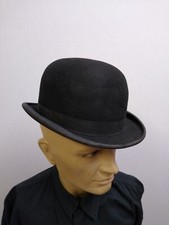 Vintage Bowler Hat Dunn And Co Black