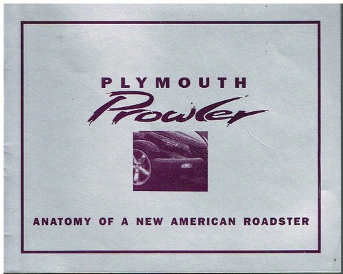Plymouth prowler roadster 1997 - plymouth,