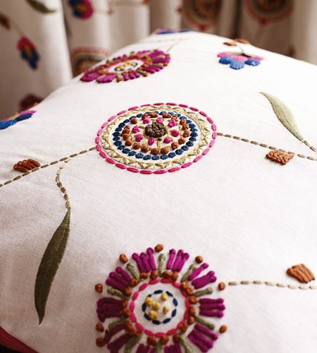 Sanderson embroidered boho - sanderson,