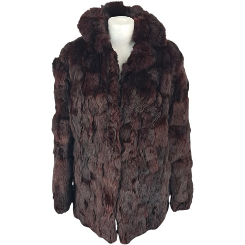 Rabbit fur vintage jacket - fur,