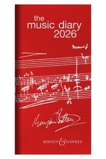 Boosey & Hawkes 2026 Diary - Red