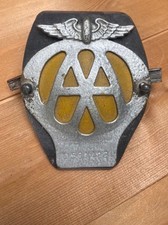 Old AA Car Badge - 0561482