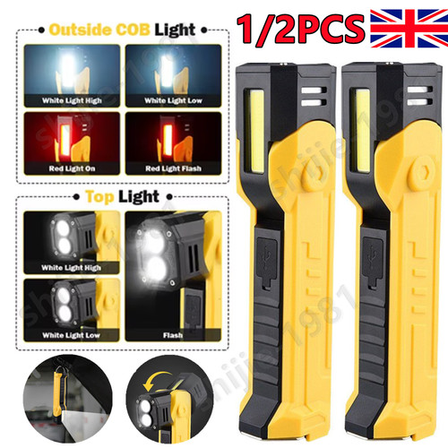 Usb rechargeable led cob - cob, work