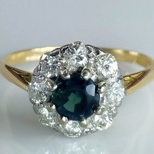 Antique 18ct Gold 0.65ct