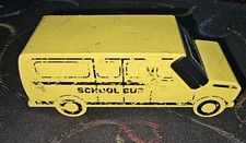 School Bus Clock.  70's 80's