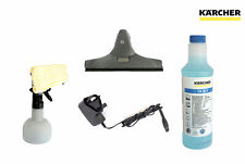 KARCHER Window Vac Vacuum Cleaner Nozzle - Charger Cloth Pads WV 50 60 70 WV50