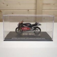 IXO Altaya 1:24 Arnaud Vincent 2002 Aprilia RSW125. 125cc World Championship.