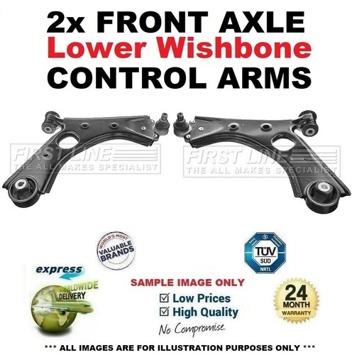 Front axle lower control - 2x,