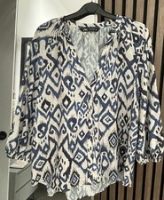 Zara blue and white - zara,