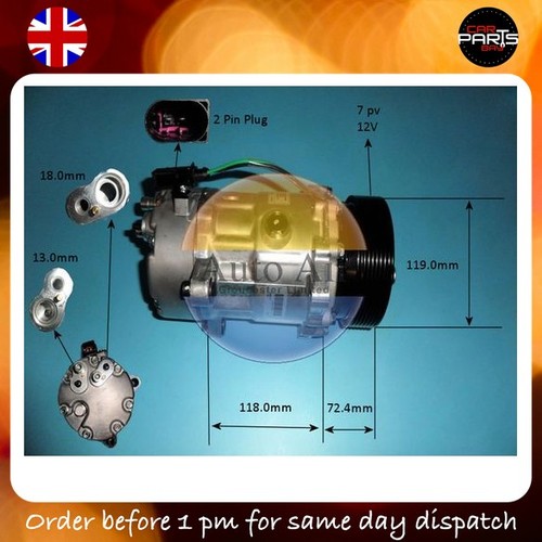 Compressor for bora golf - vw,