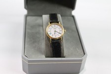 Longines Presence Gold Tone Dress Watch Ref. 24560225 Quartz Working