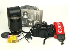Canon black 35mm slr - 35mm, film
