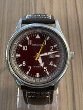 SEKONDA NK3882 Men’s Watch, Quartz, 40mm Face, Brown Leather Strap, Free Postage