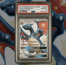 PSA 10 Charizard GX SV49/SV94 Pokemon Hidden Fates full art holo shiny vault 💎