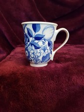Vintage PORTMERION Harvest Blue Mug England -1995
