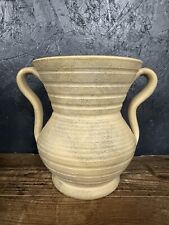 Hillstonia Pottery Vase Double Handled Urn Style