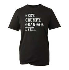 Best Grumpy Grandad Ever T-Shirt, Grumpy Old Git Joke Dad Grandad Unisex Top