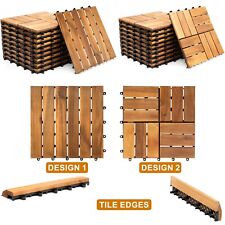 Interlocking Wooden Decking