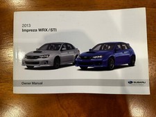 2013 Subaru Impreza WRX/STI