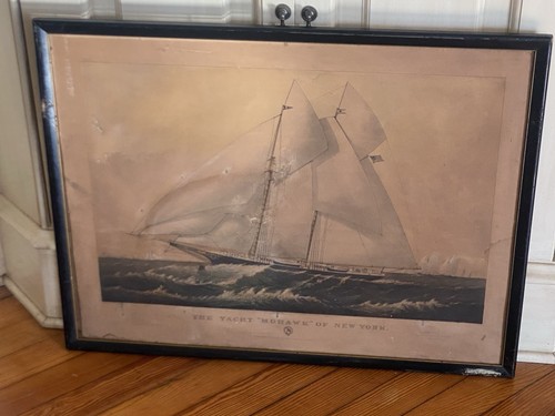Original currier ives - ives, large