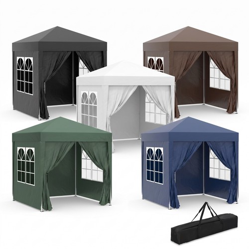 2x2m pop gazebo garden - up,