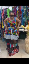 African Ankara Dress, Luxury
