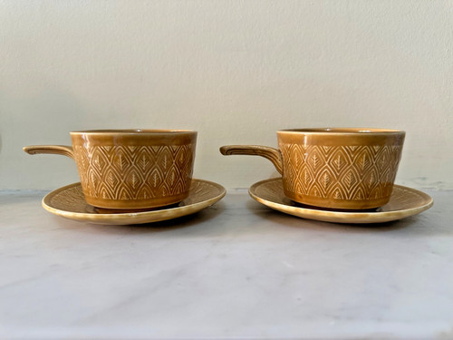 Staffordshire pottery soup - staffordshire,