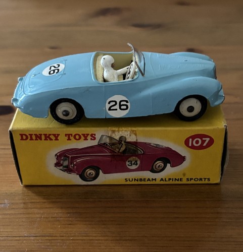 Dinky toys sunbeam - sunbeam, alpine