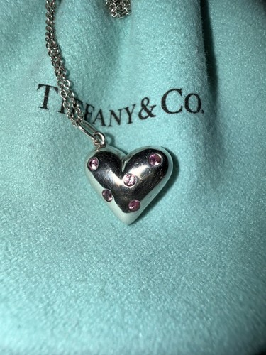 Tiffany puffed heart pink - &,