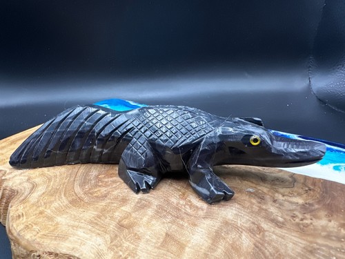 Crystal crocodile black - crystal,