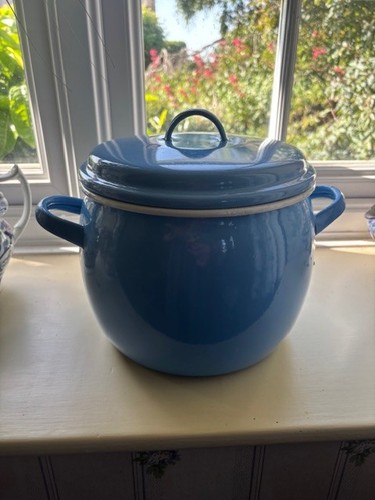 Vintage bright blue - vintage, large