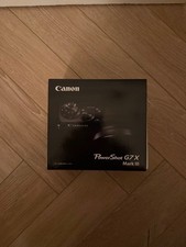Canon PowerShot G7 x Mark III Digital Camera Black- BRAND NEW SEALED  