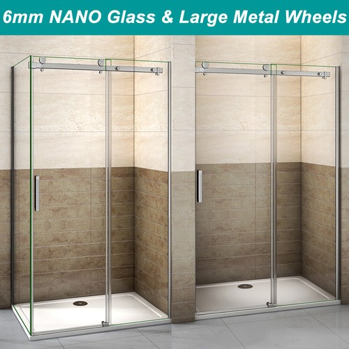 Frameless sliding door shower - door,