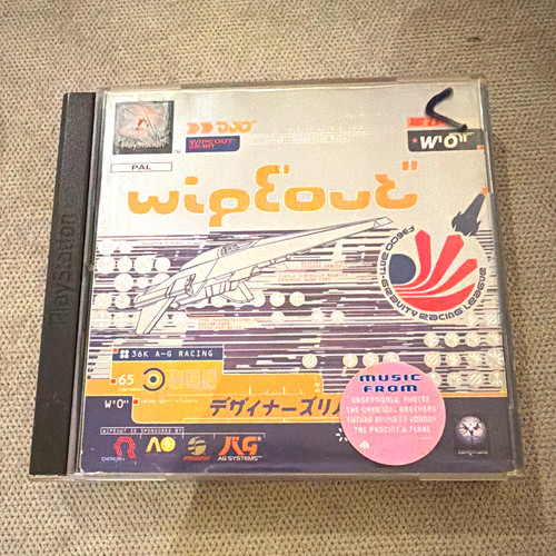 Wipeout 2097 sony playstation - wipeout,