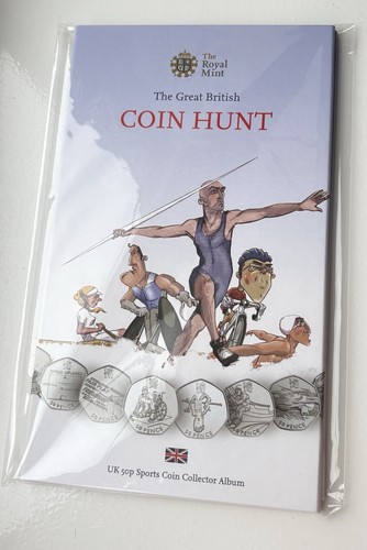 Olympic sports 50p collectors - sports,