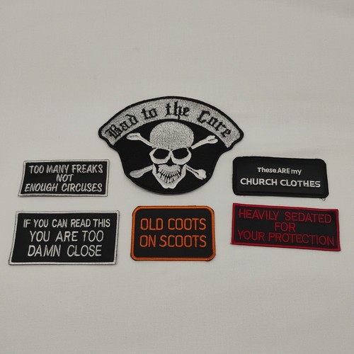 6pc motorcycle biker - 6pc, vest