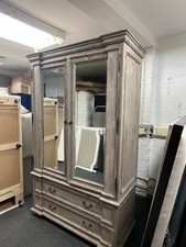 Large Wooden Wardrobe Coach