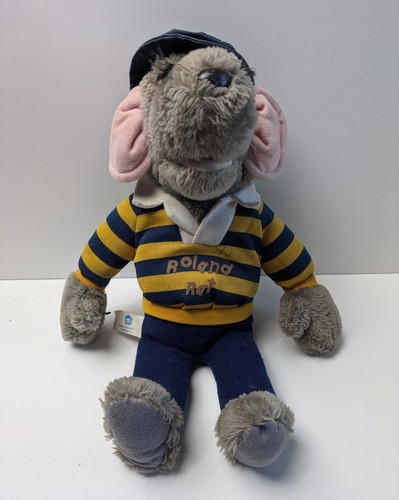 Vintage roland rat plush toy - roland,