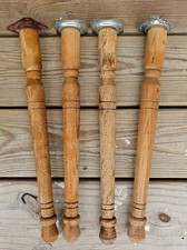 Wooden Spindle Table Stool